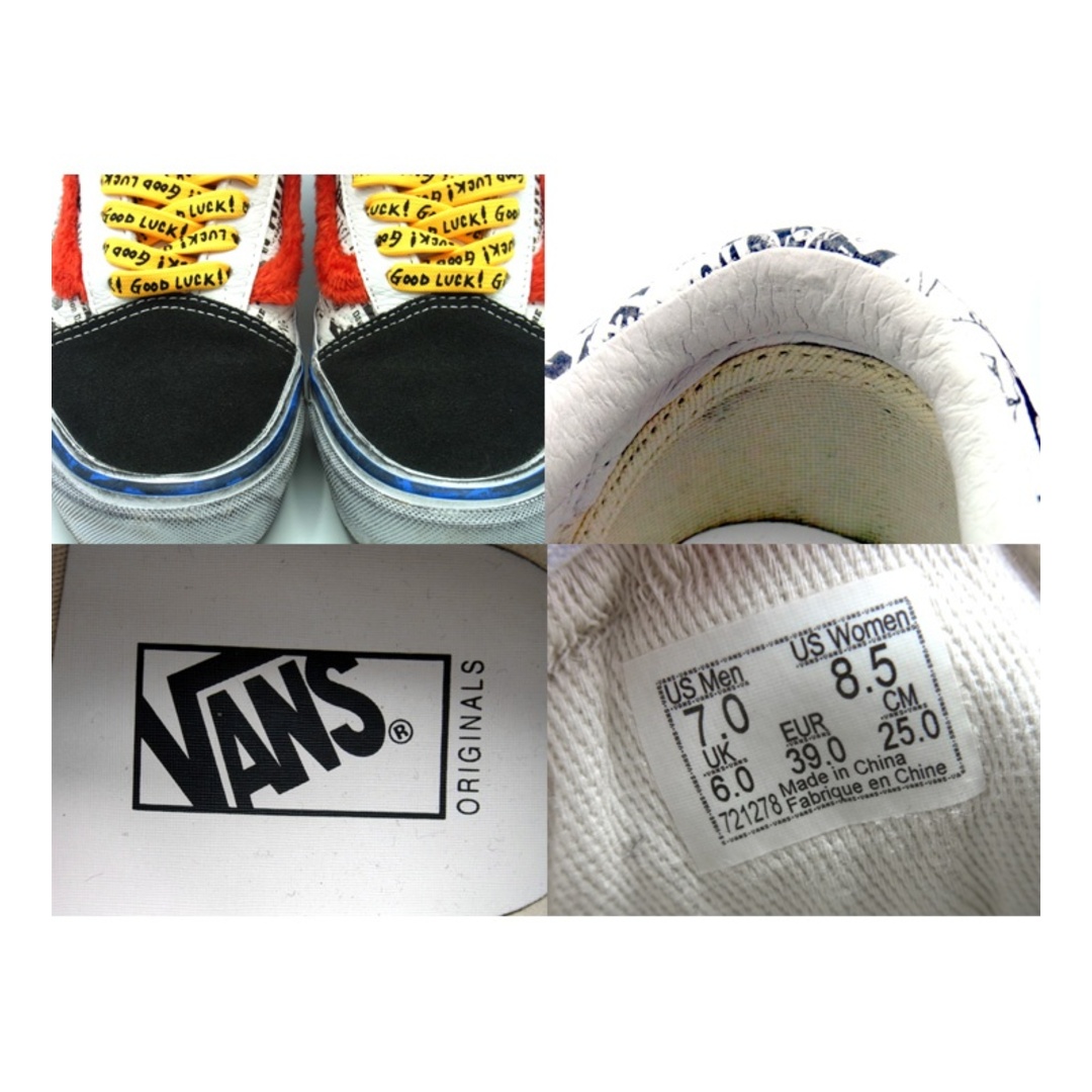 VANS VAULT(バンズボルト)のギャラリーデプト GALERRY DEPT × バンズ VANS ■ 23SS 【 OLD SKOOL 】 ニュース ペーパー デザイン ローカット スニーカー 33473 メンズの靴/シューズ(スニーカー)の商品写真