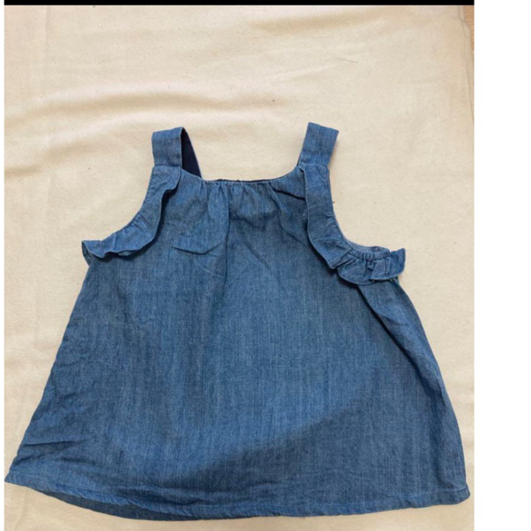 プティマイン　80 女の子　スカート　ワンピース キッズ/ベビー/マタニティのベビー服(~85cm)(ワンピース)の商品写真