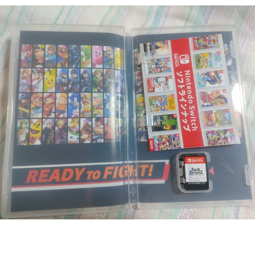 Nintendo Switch(ニンテンドースイッチ)のスイッチ　大乱闘スマッシュブラザーズ エンタメ/ホビーのゲームソフト/ゲーム機本体(家庭用ゲームソフト)の商品写真