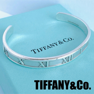 Tiffany & Co. - 極美品☆TIFFANY ティファニー アトラス ブレスレット シルバー バングル