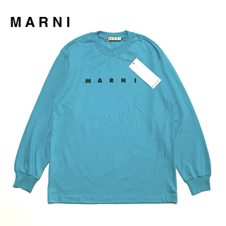 Marni - ☆未使用 マルニ プリントロゴ クルーネック 長袖 Tシャツ カットソー ロンT