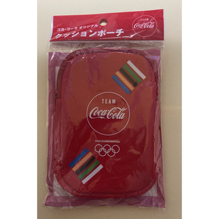 コカ・コーラ - オリジナルクッションポーチ【コカ・コーラ】赤