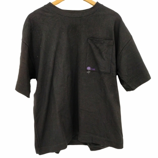 ハレ(HARE)のHARE(ハレ) 薔薇刺繍 ポケット付きクルーネックTシャツ メンズ トップス(Tシャツ/カットソー(半袖/袖なし))