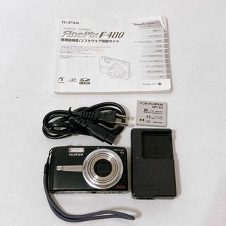 フジフイルム(富士フイルム)のFUJIFILM FinePix F480 ブラック フジフイルム デジカメ(コンパクトデジタルカメラ)