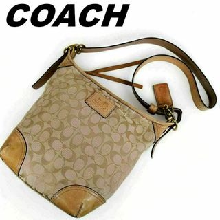 コーチ(COACH)のコーチ ショルダーバッグ クロスボディ 斜め掛け 大容量 レザー ブラウン 鞄(ショルダーバッグ)