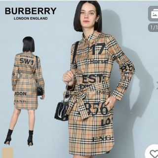 バーバリー(BURBERRY)のBURBERRY ワンピース(ひざ丈ワンピース)