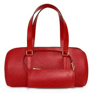 ルイヴィトン(LOUIS VUITTON)のルイ ヴィトン スフロ ハンドバッグ エピレザー カスティリアンレッド 赤 ゴールド金具 M52227 ポーチ付 LOUIS VUITTON（未使用　展示品）(ハンドバッグ)