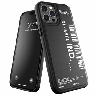 【色: ブラック/ホワイト】DIESEL iPhone 12 Pro Max ケ(その他)