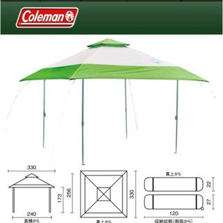 コールマン(Coleman)の【Coleman】インスタントキャノピー 330  大型タープ(テント/タープ)