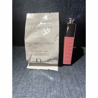ディオール(Dior)のDiorSNOWレフィル&lipセット販売(ファンデーション)