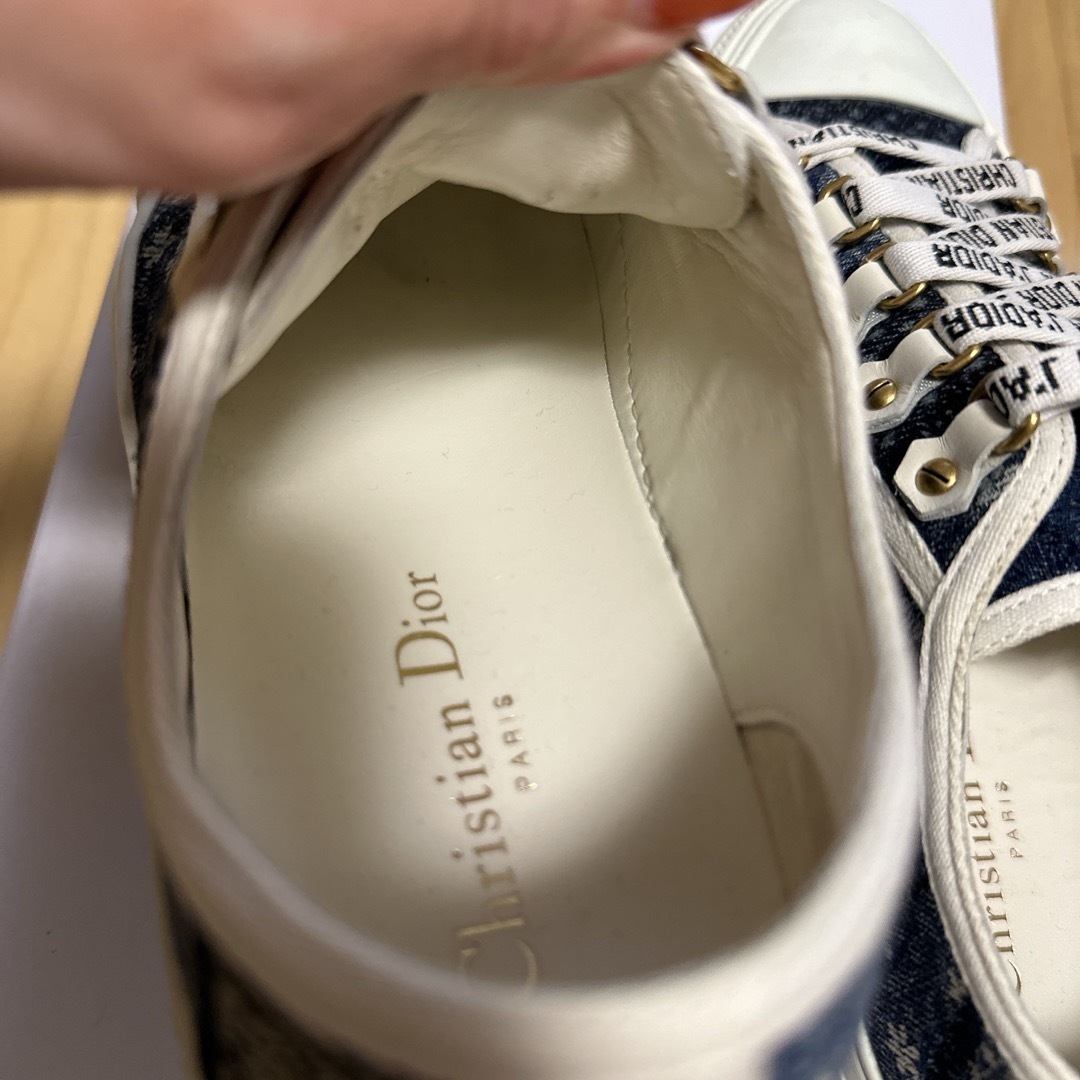 Christian Dior(クリスチャンディオール)のDIOR デニム　シューズ レディースの靴/シューズ(スニーカー)の商品写真