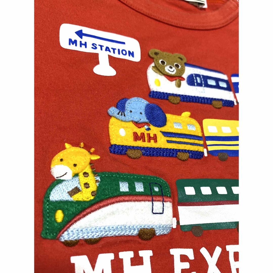 mikihouse(ミキハウス)のミキハウス　Tシャツ　3枚セット　90サイズ キッズ/ベビー/マタニティのキッズ服男の子用(90cm~)(Tシャツ/カットソー)の商品写真