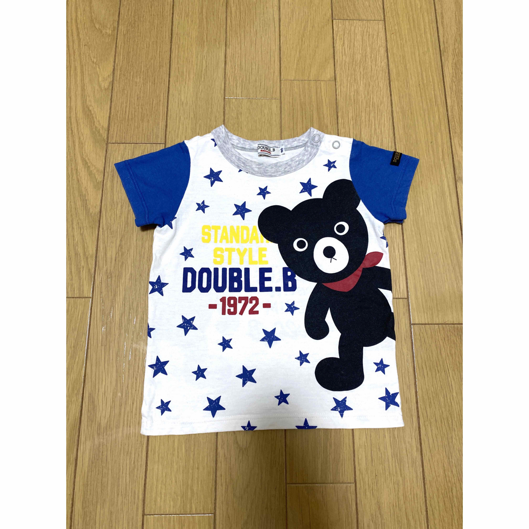 mikihouse(ミキハウス)のミキハウス　Tシャツ　3枚セット　90サイズ キッズ/ベビー/マタニティのキッズ服男の子用(90cm~)(Tシャツ/カットソー)の商品写真