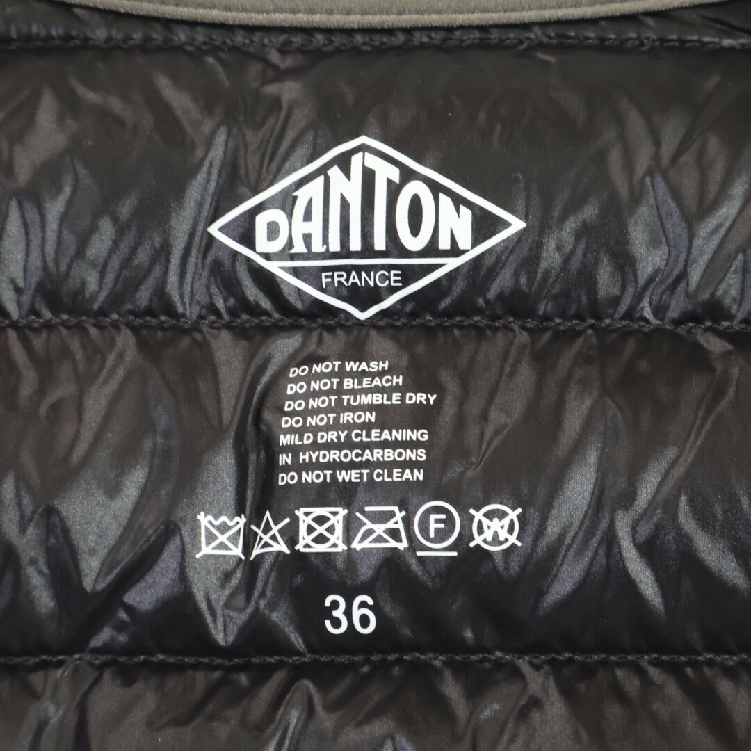 DANTON(ダントン)のダントン ｸﾞﾚｰ ﾉｰｶﾗｰ ﾀﾞｳﾝｼﾞｬｹｯﾄ 36 レディースのジャケット/アウター(その他)の商品写真