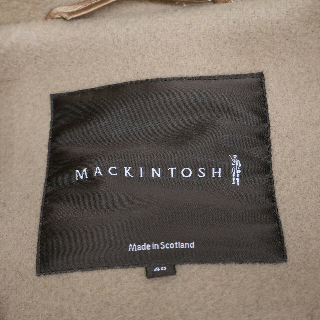MACKINTOSH(マッキントッシュ)のマッキントッシュ ﾍﾞｰｼﾞｭ ｳｰﾙ ﾀﾞｯﾌﾙｺｰﾄ 40 メンズのジャケット/アウター(その他)の商品写真