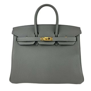 エルメス(Hermes)の新品 HERMES エルメス Birkin25 バーキン25 Gris meyer グリメイヤー GHW ゴールド金具 Togo トゴ B刻印(ハンドバッグ)