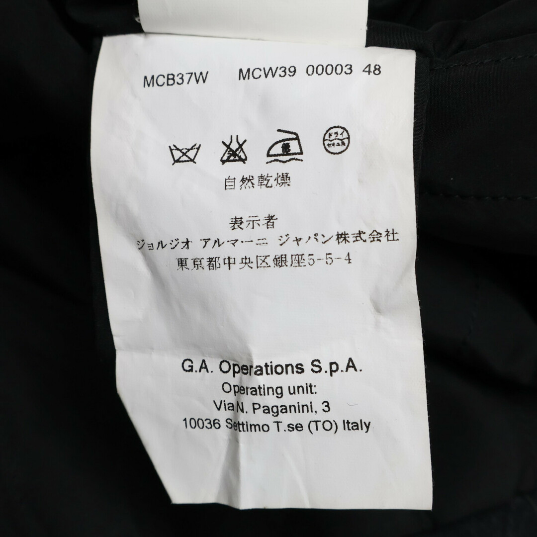 ARMANI COLLEZIONI(アルマーニ コレツィオーニ)のアルマーニコレッツォーニ ﾁｬｺｰﾙｸﾞﾚｰ MCB37W 中綿ｺｰﾄ 48 メンズのジャケット/アウター(その他)の商品写真