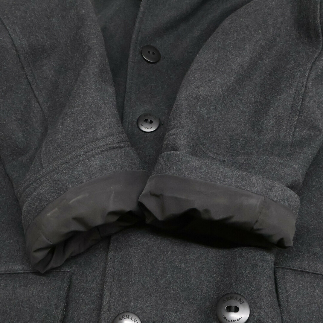 ARMANI COLLEZIONI(アルマーニ コレツィオーニ)のアルマーニコレッツォーニ ﾁｬｺｰﾙｸﾞﾚｰ MCB37W 中綿ｺｰﾄ 48 メンズのジャケット/アウター(その他)の商品写真