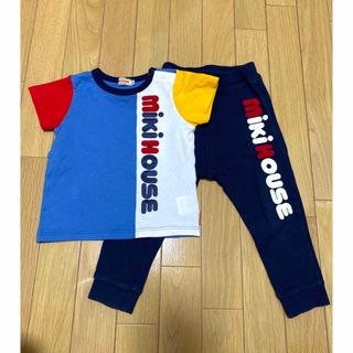 ミキハウス(mikihouse)のミキハウス　Tシャツとパンツセット　90サイズ(Tシャツ/カットソー)