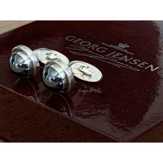 Georg Jensen - GEORG JENSEN カフリンクス 44D ヘマタイトモデル※付属品無し