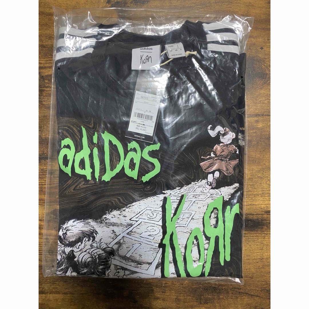 adidas(アディダス)のadidas x Korn Long Sleeve T-shirt メンズのトップス(Tシャツ/カットソー(七分/長袖))の商品写真