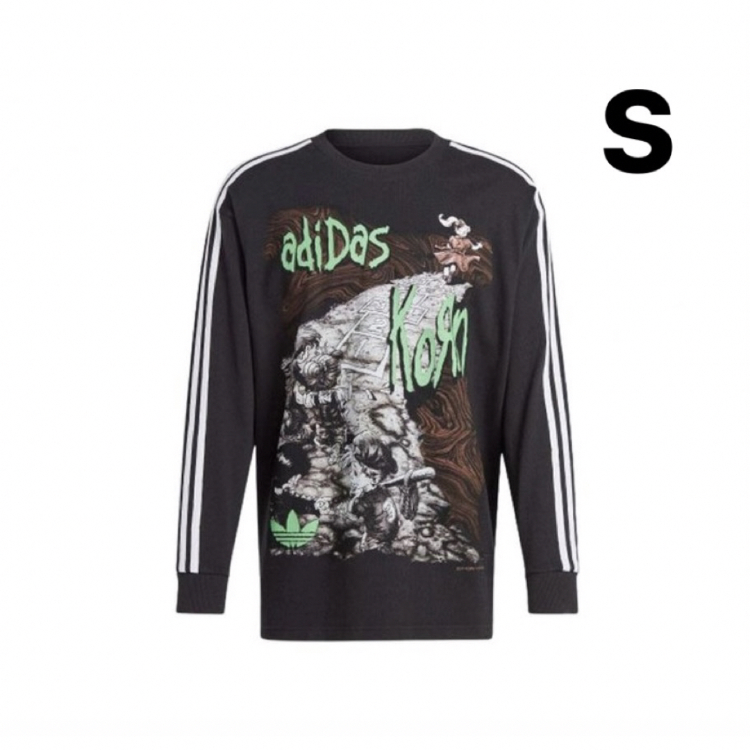 adidas(アディダス)のadidas x Korn Long Sleeve T-shirt メンズのトップス(Tシャツ/カットソー(七分/長袖))の商品写真