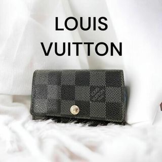 ルイヴィトン(LOUIS VUITTON)のLOUIS VUITTON ６連キーケース N62662 ダミエグラフィット(キーケース)