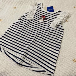 プティマイン(petit main)のプティマイン♡ミニーちゃんトップス♡110新品(Tシャツ/カットソー)