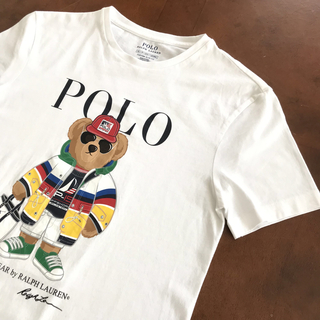 ポロラルフローレン(POLO RALPH LAUREN)のPOLO ラルフローレン ミレニアル ポロベア Tシャツ ホワイトXS 165(Tシャツ/カットソー(半袖/袖なし))