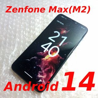 エイスース(ASUS)のAndroid14 ASUS ZenFone Max (M2)(スマートフォン本体)