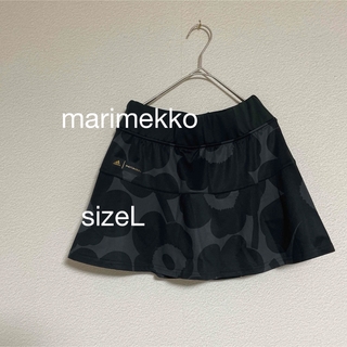 マリメッコ(marimekko)のmarimekkoスコートテニスウェアスカートウニッコアディダス黒インナーパンツ(その他)