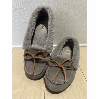 アグ(UGG)のUGG アグ　モカシン　ムートン　23センチ(スリッポン/モカシン)