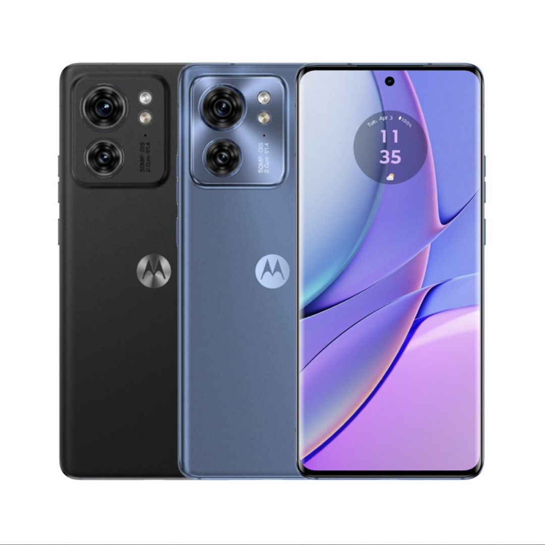 Motorola(モトローラ)のMotorola edge 40  イクリプスブラック 8GB/256GB スマホ/家電/カメラのスマートフォン/携帯電話(スマートフォン本体)の商品写真