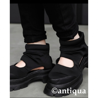 アンティカ(antiqua)のアンティカ ブーツ サンダル Lサイズ(ブーツ)
