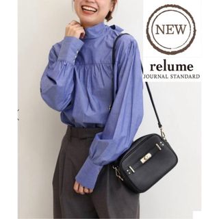 JOURNAL STANDARD relume - 新品未使用  ジャーナルスタンダード　レリューム　リボンテールカラーブラウス