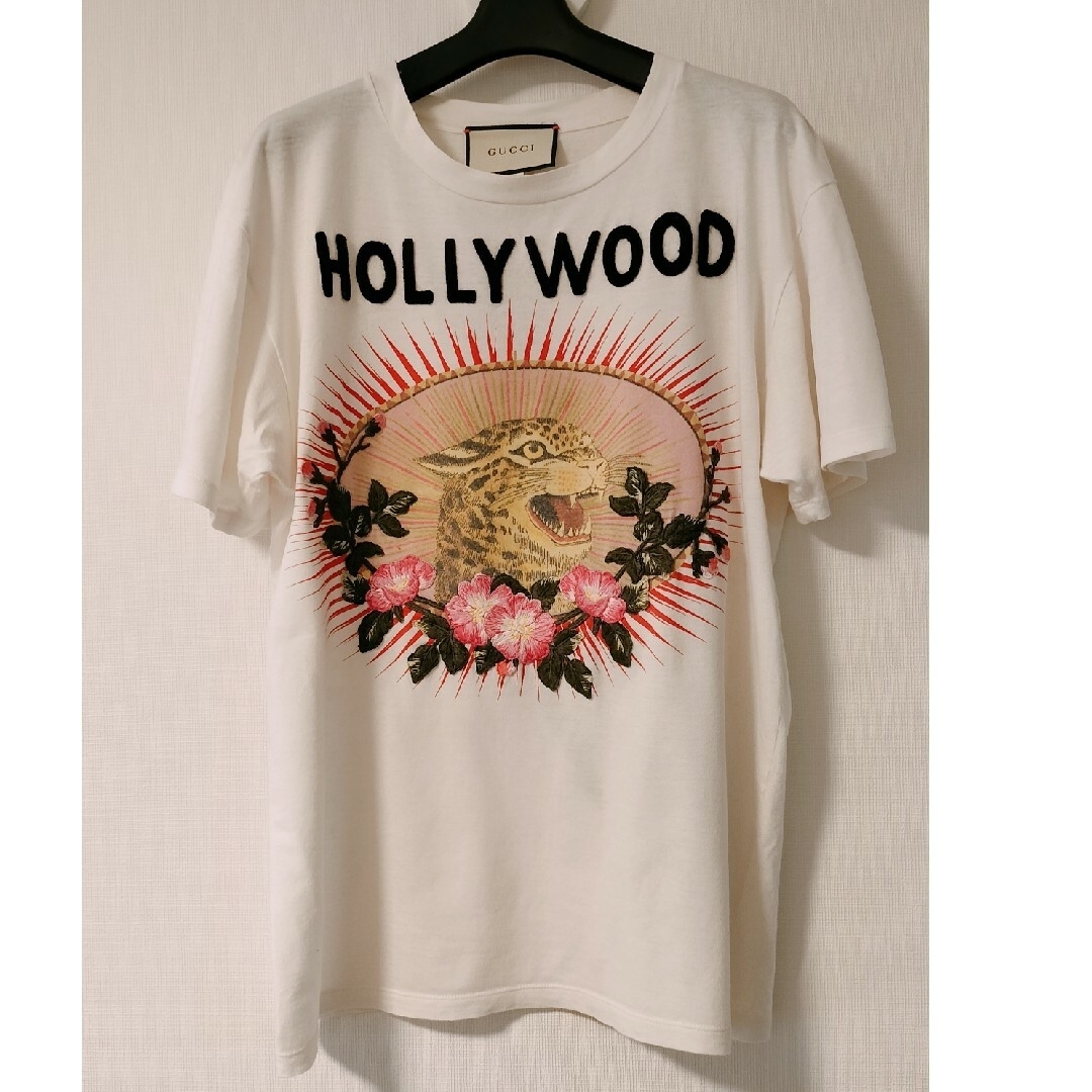 Gucci(グッチ)のGUCCI Tシャツ 刺繍 虎 メンズのトップス(Tシャツ/カットソー(半袖/袖なし))の商品写真