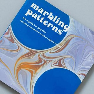 Marbling patterns : 100 royalty free jp…(趣味/スポーツ/実用)