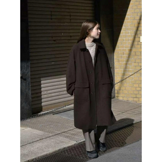 1LDK SELECT - evcon  wool stain collar coat