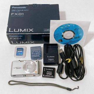 パナソニック(Panasonic)のPanasonic LUMIX DMC-FS01 シルバー パナソニック(コンパクトデジタルカメラ)