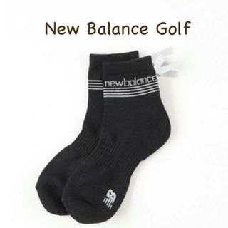 ニューバランスゴルフ(new balance golf)のNew Balance Golf  レディス リボンソックス black(ウエア)