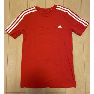 アディダス(adidas)のアディダス　キッズ　Tシャツ　160 赤　レッド(Tシャツ/カットソー)