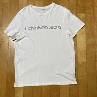 Calvin Klein - カルバンクライン　半袖テイシャツ　M    白　美品