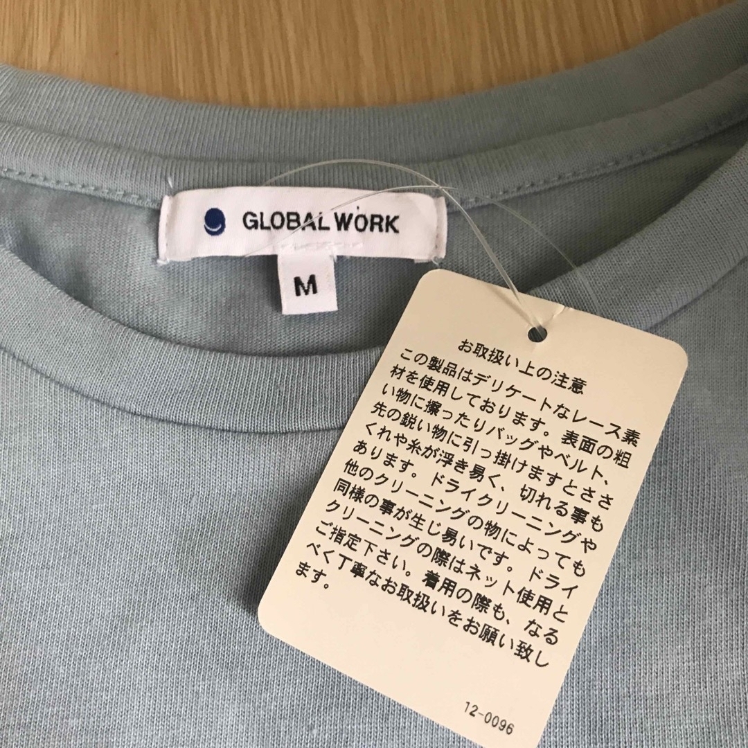 GLOBAL WORK(グローバルワーク)の未使用品　GLOBAL WORK グローバルワーク　レディース　Mサイズ レディースのトップス(Tシャツ(半袖/袖なし))の商品写真