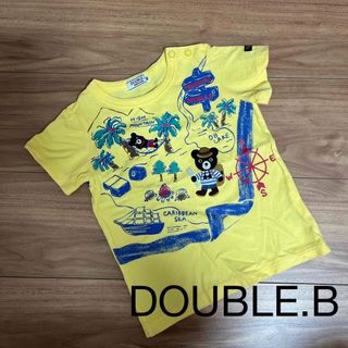 ダブルビー(DOUBLE.B)の　ダブルビー ミキハウス Tシャツ 90cm(Tシャツ/カットソー)