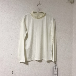 未使用タグ付き　Piece ピース　レディース　M-Lサイズ(Tシャツ(長袖/七分))