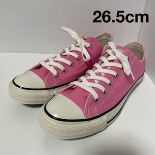 コンバース(CONVERSE)のコンバース オールスター US カラーズ OX  ROSE ピンク26.5cm(スニーカー)