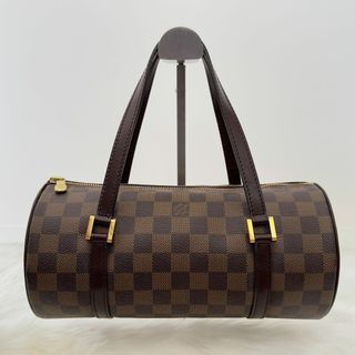 LOUIS VUITTON - 【極美品】ルイヴィトン　ダミエ　パピヨン26　オレンジ　ハンドバッグ