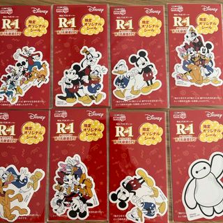 ディズニー(Disney)のＲ－１　ディズニー限定オリジナルシール　Disney 明治　ミッキー　Meiji(シール)