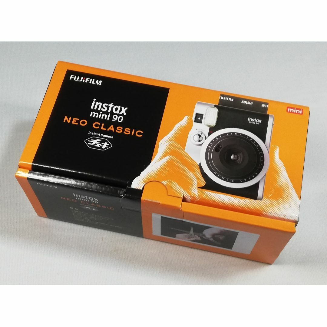富士フイルム(フジフイルム)の新品 instax mini 90 チェキ ネオクラシック ブラック 1年保証 スマホ/家電/カメラのカメラ(フィルムカメラ)の商品写真