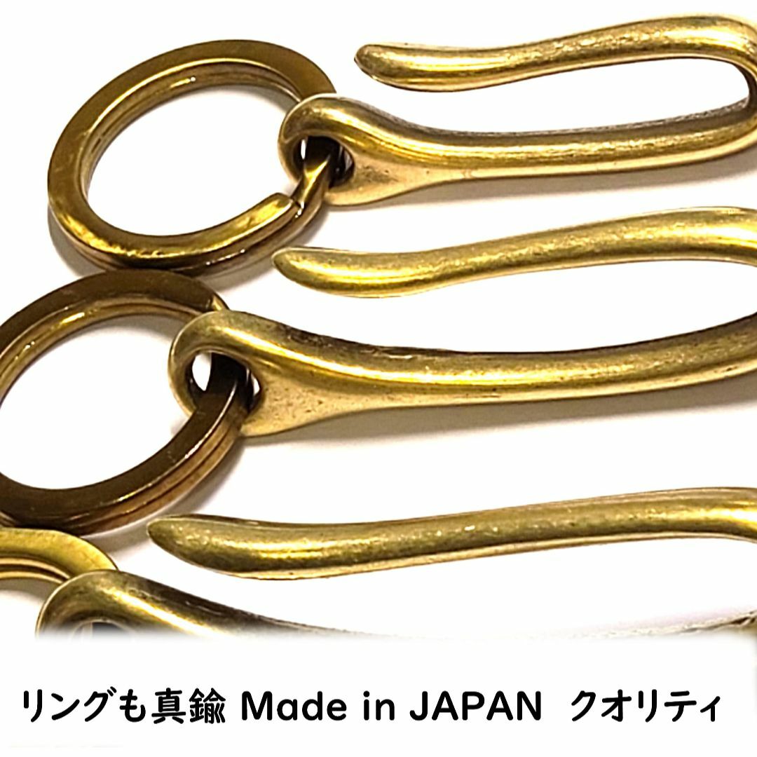 スタイル:釣り針型M近藤 キーホルダー belt hook 釣り針型 M メンズのバッグ(その他)の商品写真